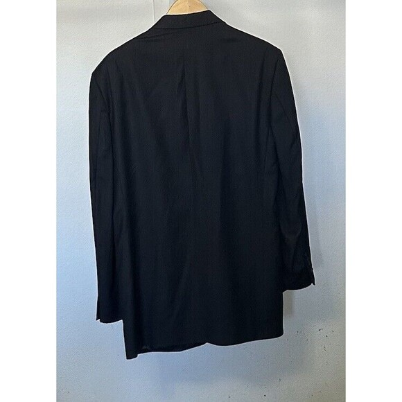 Hart Schaffner Mark Gold Trumpeter Men's Black  w/Gold 100% Wool Jacket Size 42L - Picture 2 of 7